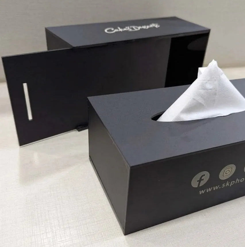 Premium Customized Tissue Box  | GG013 - GloriousGifts.Pk | Pakistan's 1 Office & Home Decoration Brand