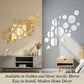 Set of Acrylic Mirror Wall Decals  Decorative Circles |GW013 - GloriousGifts.Pk | Pakistan's 1 Office & Home Decoration Brand