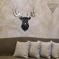 Deer Head Acrylic Mirror Wall Décor | GW010 - GloriousGifts.Pk | Pakistan's 1 Office & Home Decoration Brand