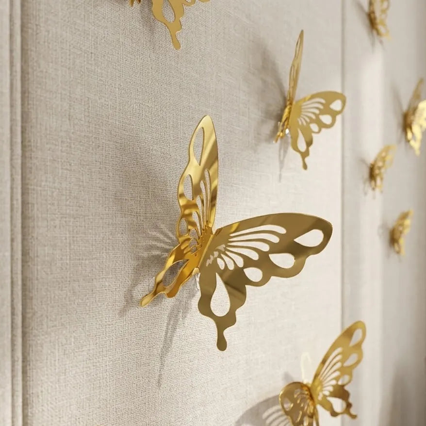 3D Acrylic Wall Butterflies Decorative Stickers | GW007
