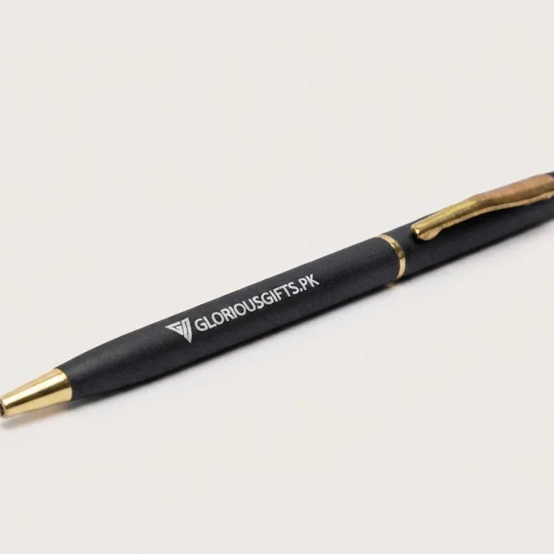 Custom Metal Slim Ballpoint Pen | GP002 - GloriousGifts.Pk | Pakistan's 1 Office & Home Decoration Brand