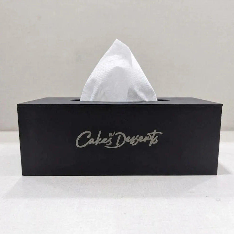 Premium Customized Tissue Box  | GG013 - GloriousGifts.Pk | Pakistan's 1 Office & Home Decoration Brand