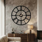 Large Black Roman Clock  Unique Design | GC018 - GloriousGifts.Pk | Pakistan's 1 Office & Home Decoration Brand