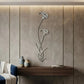 Flower Blossom Silver Mirror Reflective Wall Stickers GW004 - GloriousGifts.Pk | Pakistan's 1 Office & Home Decoration Brand