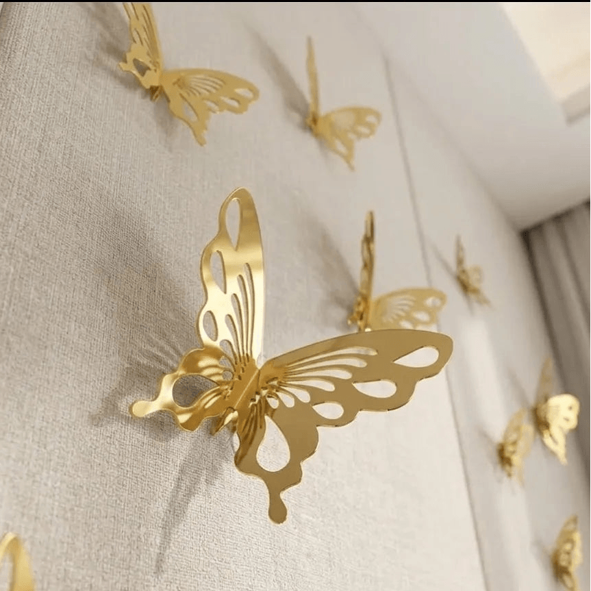 3D Acrylic Wall Butterflies Decorative Stickers | GW007