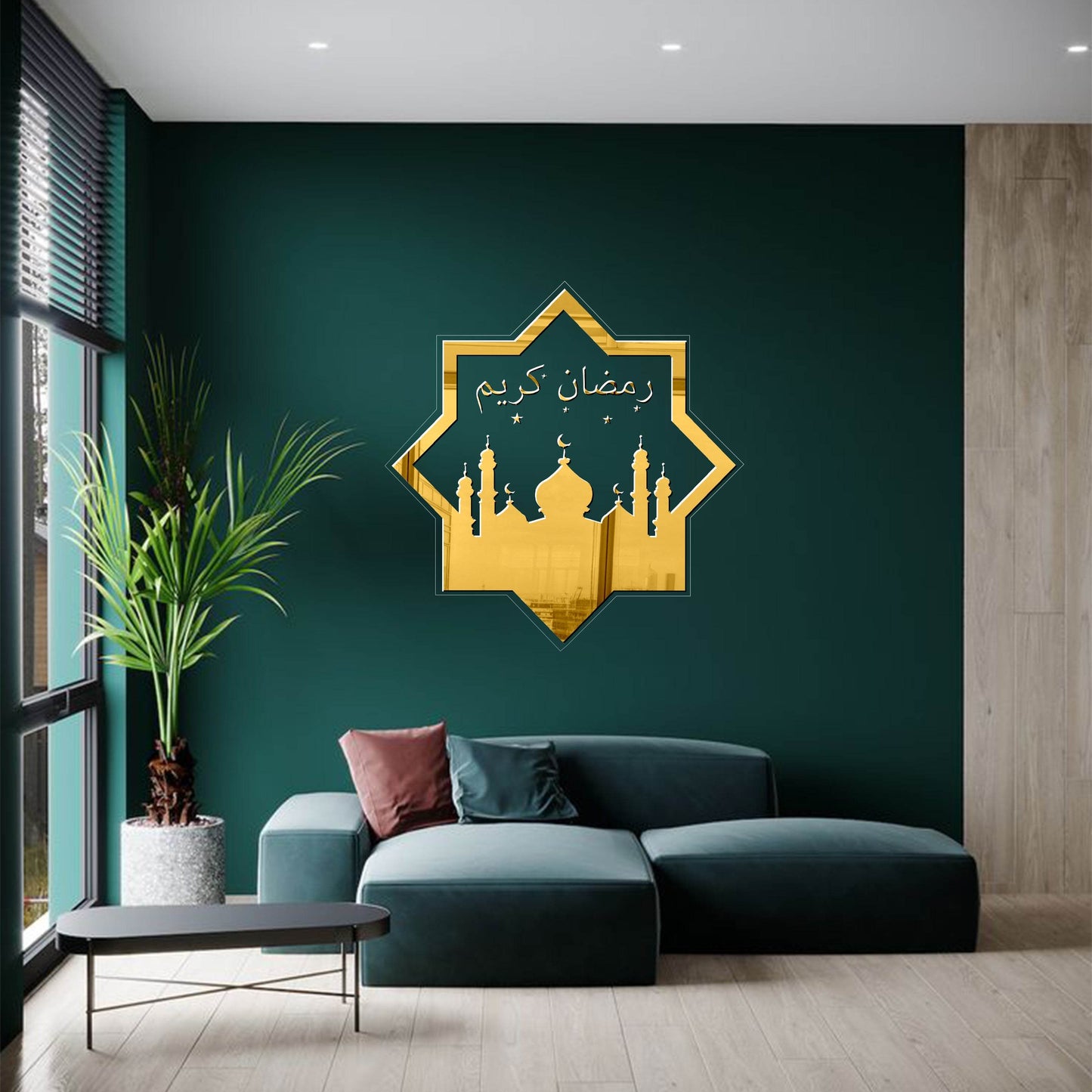 Shiny Acrylic Islamic Mehrab | GM066