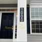 Vertical House Number Plaque | GN023 - GloriousGifts.Pk | Pakistan's 1 Office & Home Decoration Brand