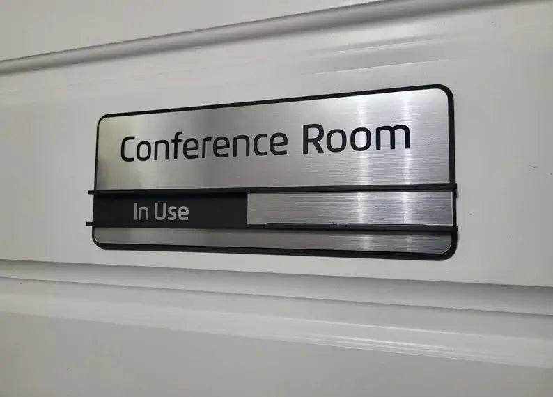 Custom Conference Room Sign Busy/Available | GD013 - GloriousGifts.Pk | Pakistan's 1 Office & Home Decoration Brand