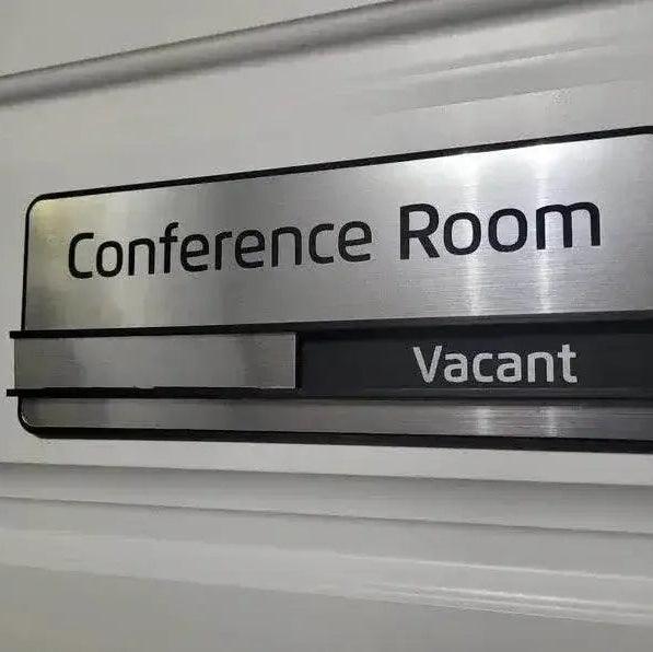 Busy Available Can Be Moved Custom Busy - Available Conference Room Door Sign, Variab ...