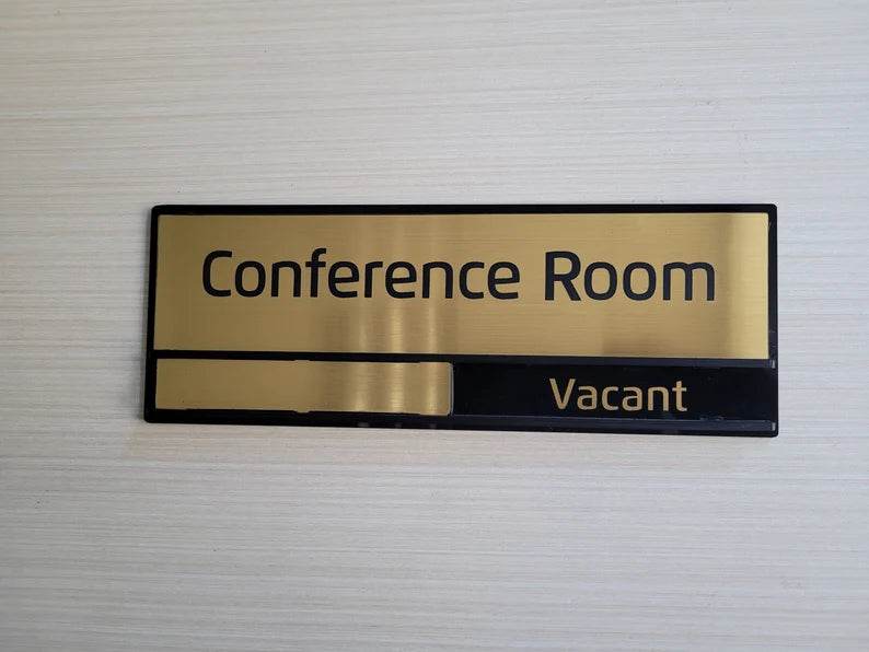Custom Conference Room Sign Busy/Available | GD013 - GloriousGifts.Pk | Pakistan's 1 Office & Home Decoration Brand