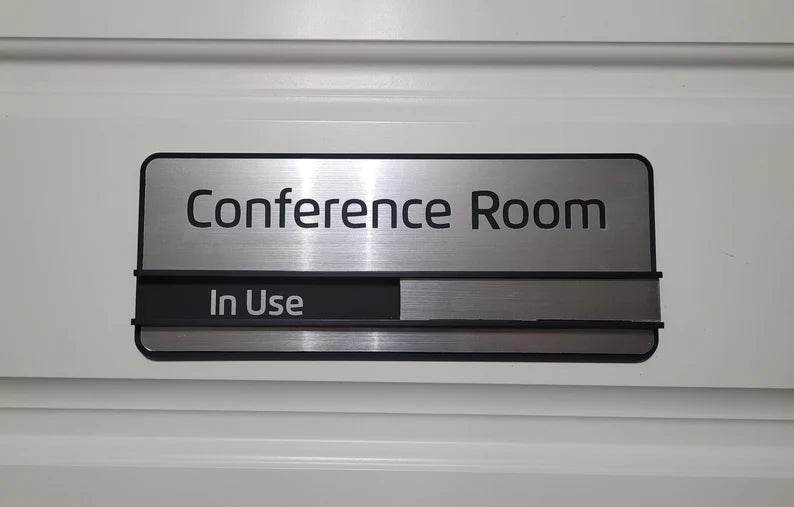 Custom Conference Room Sign Busy/Available | GD013 - GloriousGifts.Pk | Pakistan's 1 Office & Home Decoration Brand