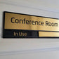Custom Conference Room Sign Busy/Available | GD013 - GloriousGifts.Pk | Pakistan's 1 Office & Home Decoration Brand