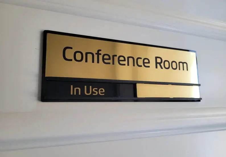 Custom Conference Room Sign Busy/Available | GD013 - GloriousGifts.Pk | Pakistan's 1 Office & Home Decoration Brand