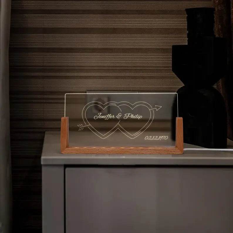 Infinity Night Light Wedding & Anniversary Gift |GG006 - GloriousGifts.Pk | Pakistan's 1 Office & Home Decoration Brand