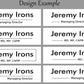 Custom Acrylic Desk Nameplate Name Title | GT014 - GloriousGifts.Pk | Pakistan's 1 Office & Home Decoration Brand