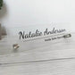 Custom Acrylic Desk Nameplate Name Title | GT014 - GloriousGifts.Pk | Pakistan's 1 Office & Home Decoration Brand