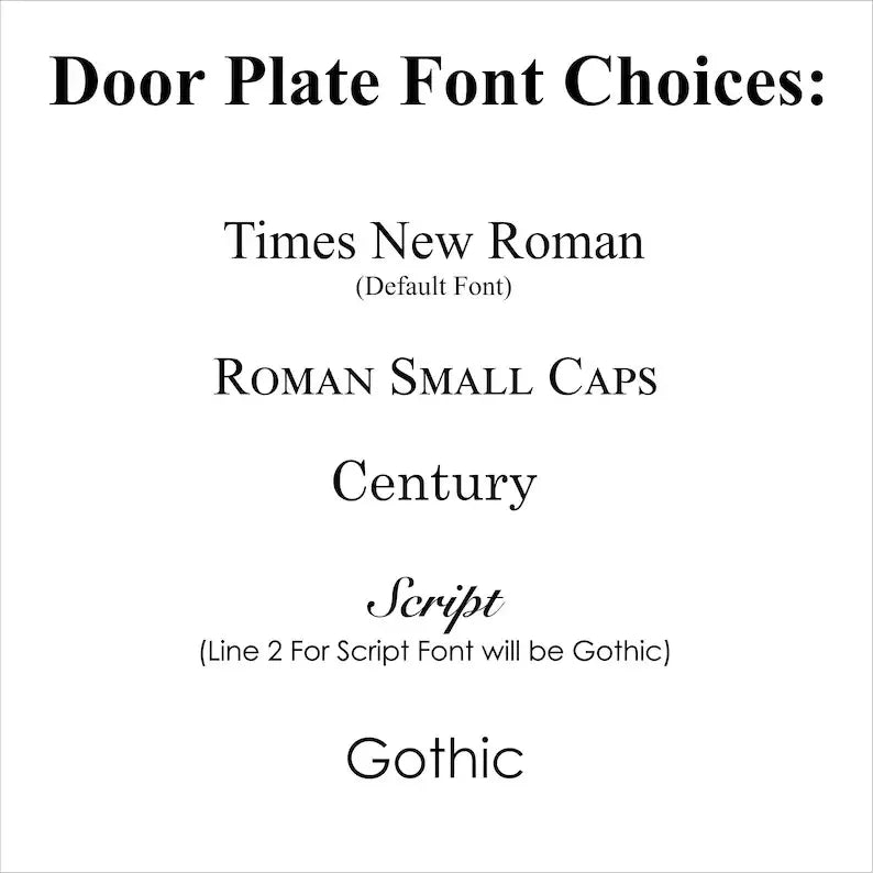 3D Double Base Door Name Plate GD005 | GloriousGifts.Pk
