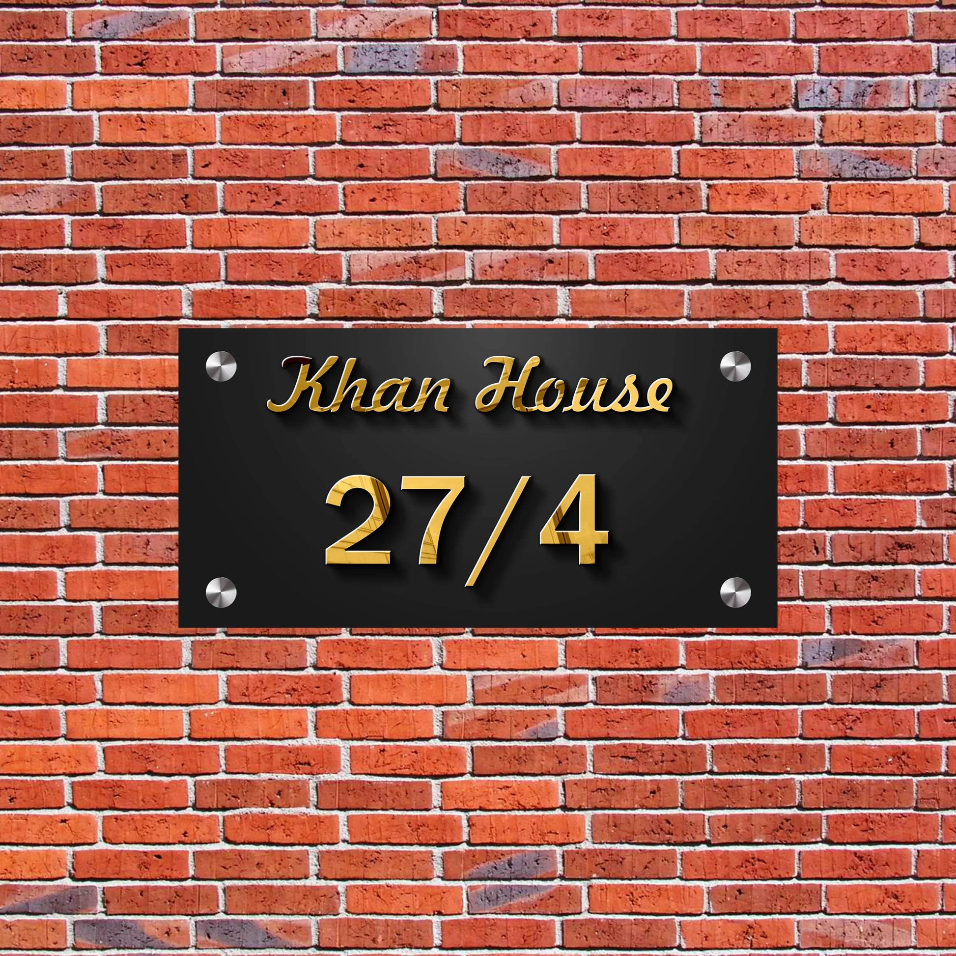 3D Fancy Letter Name Plate | GN001 - GloriousGifts.Pk | Pakistan's 1 Office & Home Decoration Brand