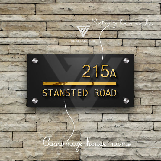 Custom House Plate | GN003