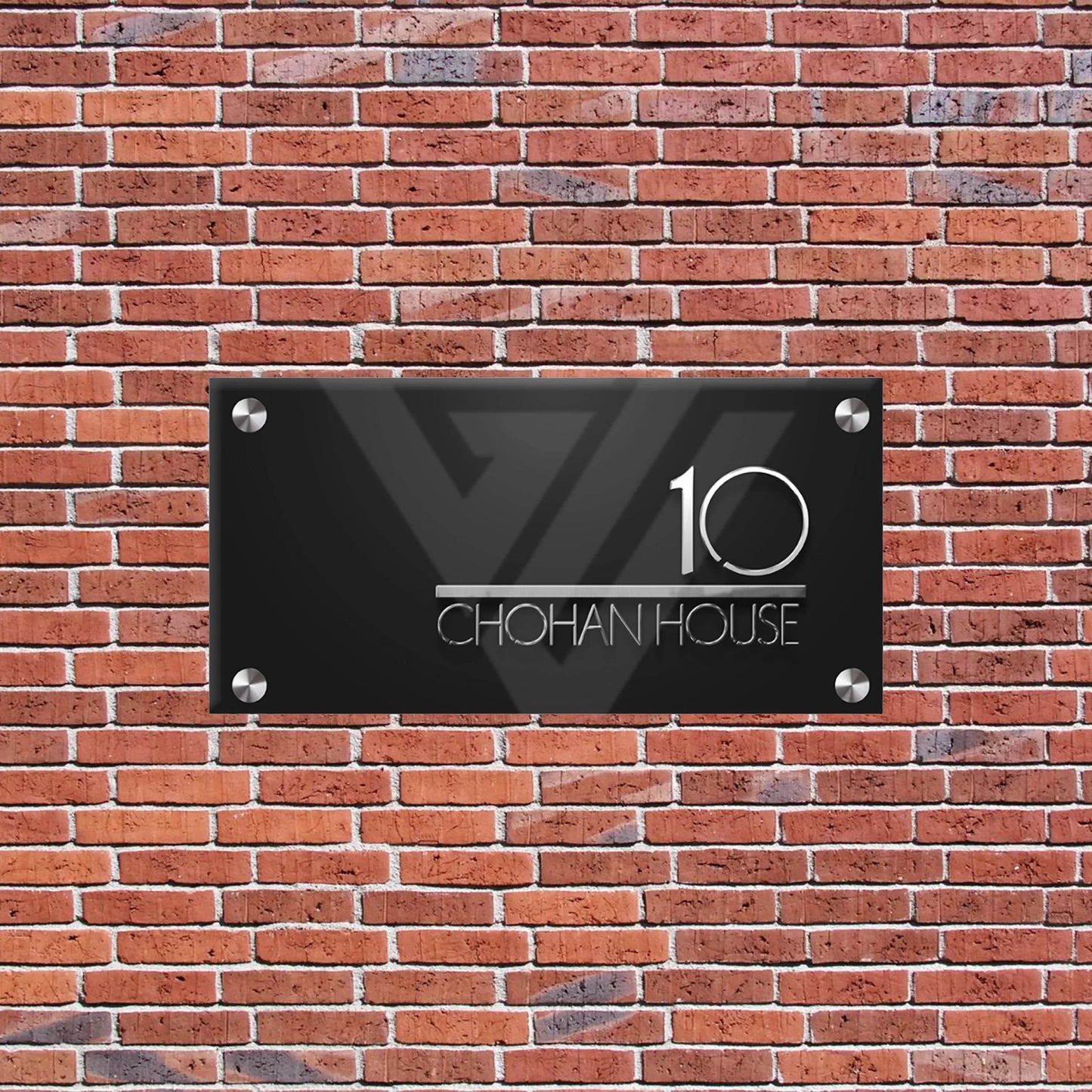 Modern Acrylic House Plaque | GN004 - GloriousGifts.Pk | Pakistan's 1 Office & Home Decoration Brand