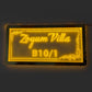 LED Engraved Name Plate | GN018 - GloriousGifts.Pk | Pakistan's 1 Office & Home Decoration Brand