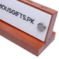 Bronze Desk Name Plate with Card Pen Holder | GT001 - GloriousGifts.Pk | Pakistan's 1 Office & Home Decoration Brand
