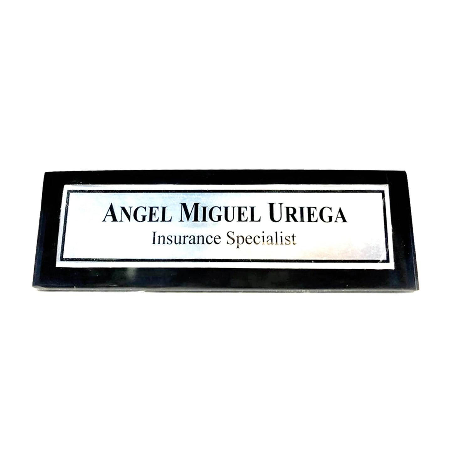 Solid Acrylic Triangle Desk Plate | GT007 - GloriousGifts.Pk | Pakistan's 1 Office & Home Decoration Brand