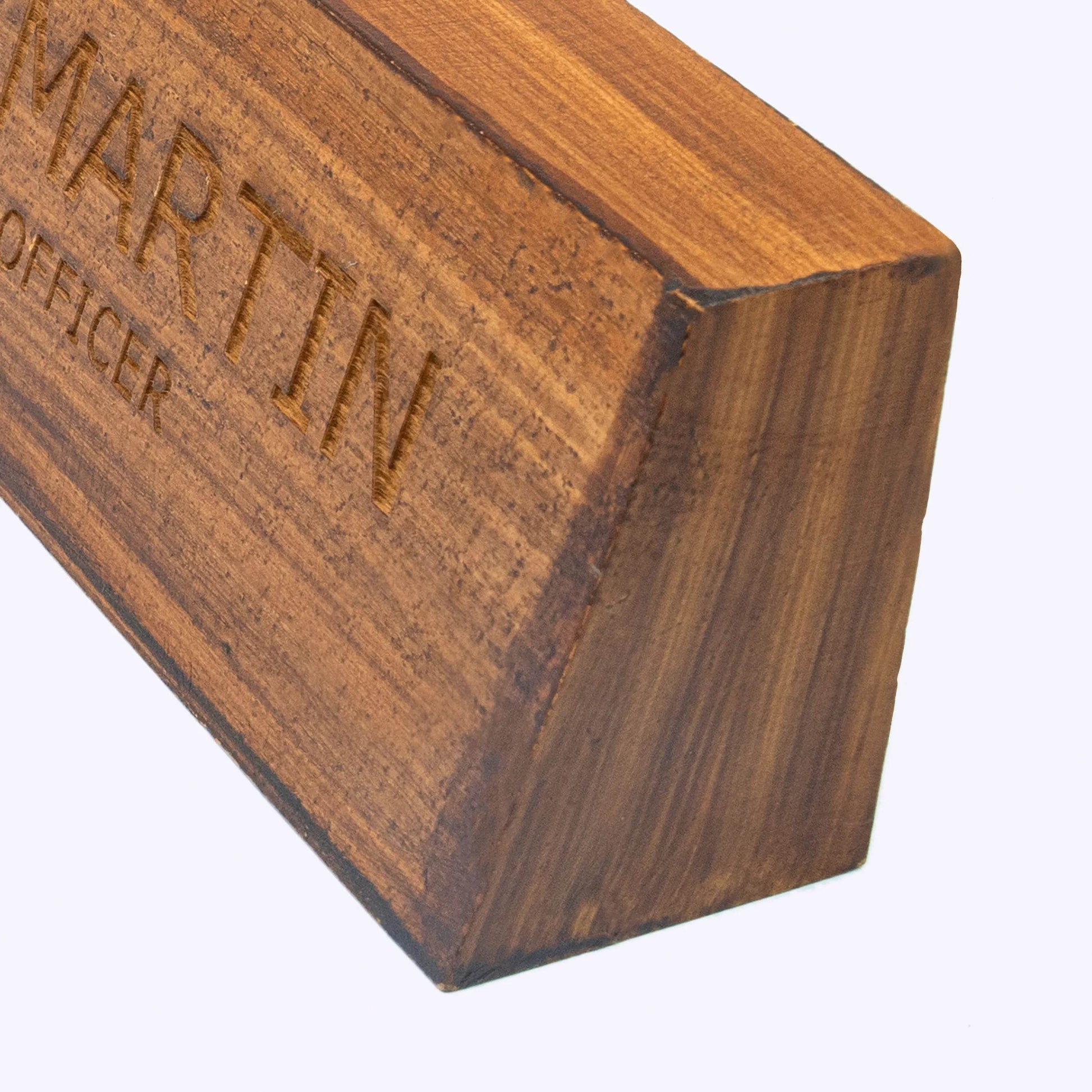 Wooden Desk Name Plate | GT009 - GloriousGifts.Pk | Pakistan's 1 Office & Home Decoration Brand