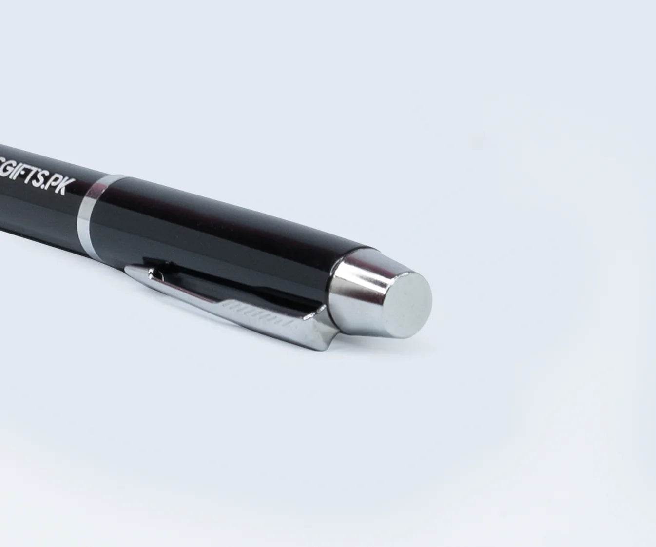 Personalized Shiny Black Metal Pen | GP006 - GloriousGifts.Pk | Pakistan's 1 Office & Home Decoration Brand