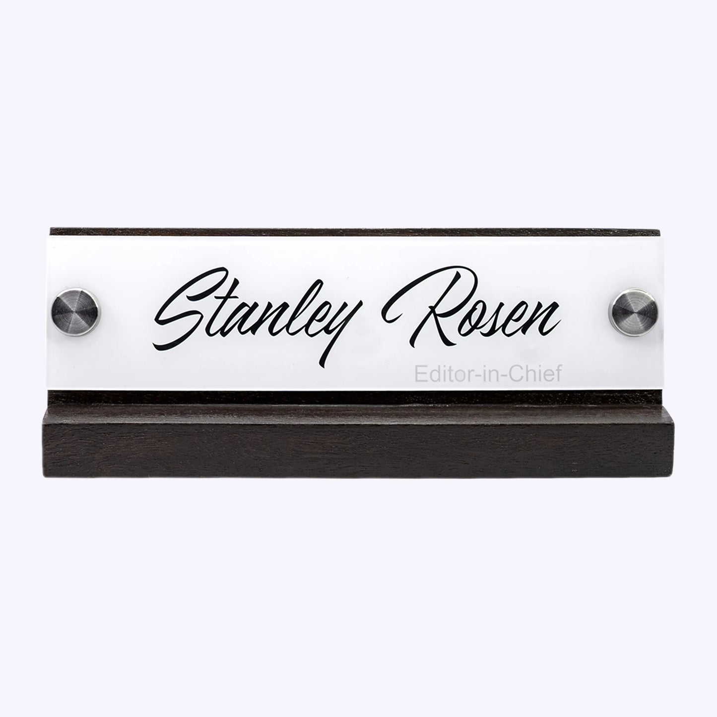 Table Name Plate with Card & Pen Holder | GT010