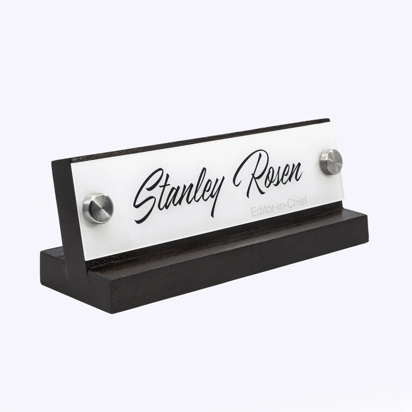 Table Name Plate with Card & Pen Holder | GT010