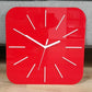 Clock HIPNOTIC Large Red Silent Clock | GC002 - GloriousGifts.Pk | Pakistan's 1 Office & Home Decoration Brand