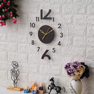 3d Numbering Acrylic Wall Clock | GC009