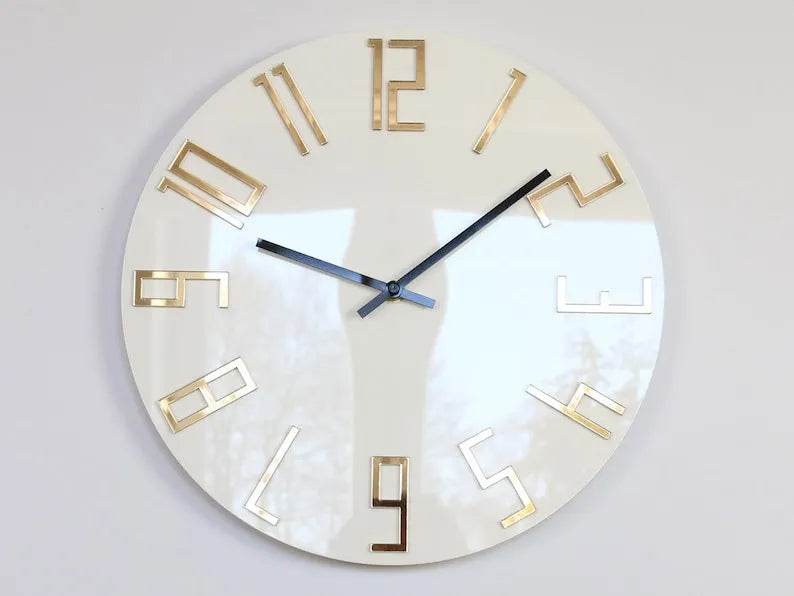 Numbering Clock, Golden Mirror, Clock, Gift Clock | GC005 - GloriousGifts.Pk | Pakistan's 1 Office & Home Decoration Brand