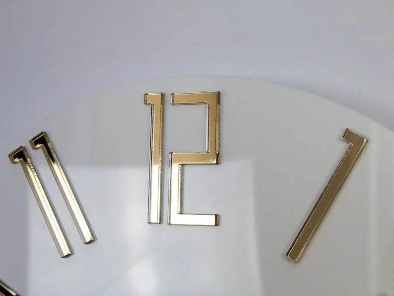 Numbering Clock, Golden Mirror, Clock, Gift Clock | GC005 - GloriousGifts.Pk | Pakistan's 1 Office & Home Decoration Brand