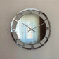 Modern Large Mirrored Clock Silver Numerals | GC011 - GloriousGifts.Pk | Pakistan's 1 Office & Home Decoration Brand