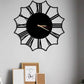 Black Oversized Silent Wooden Clock | GC013 - GloriousGifts.Pk | Pakistan's 1 Office & Home Decoration Brand