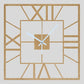 Roman Wooden Clock Minimalist Home Décor | GC014 - GloriousGifts.Pk | Pakistan's 1 Office & Home Decoration Brand