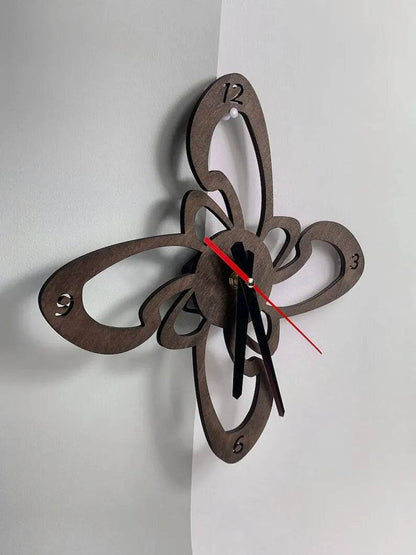 Handmade Modern Wooden Clock | GC016 - GloriousGifts.Pk | Pakistan's 1 Office & Home Decoration Brand