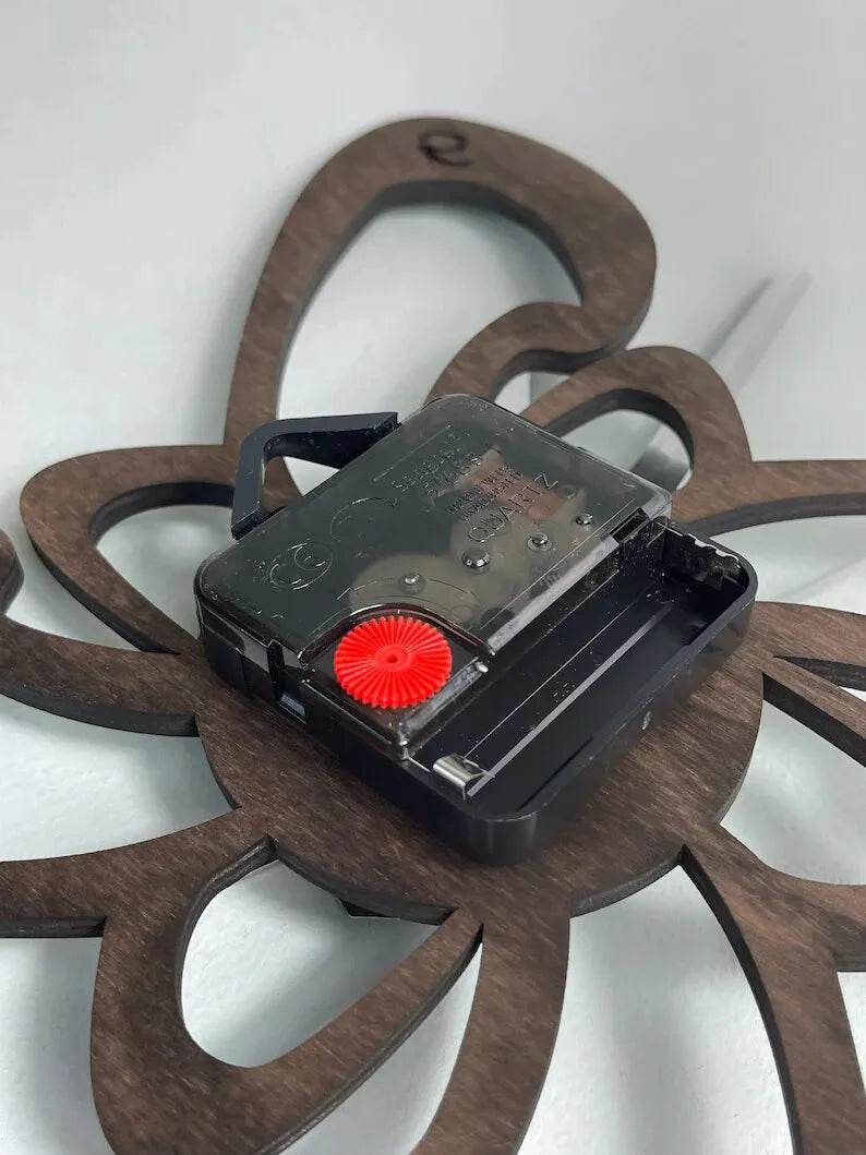 Handmade Modern Wooden Clock | GC016 - GloriousGifts.Pk | Pakistan's 1 Office & Home Decoration Brand