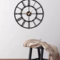 Large Black Roman Clock Unique Design | GC018 - GloriousGifts.Pk | Pakistan's 1 Office & Home Decoration Brand