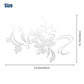 3D Mirror Flower Wall Sticker Stylish Home Décor | GW001