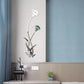 Flower Blossom Silver Mirror Reflective Wall Stickers GW004 - GloriousGifts.Pk | Pakistan's 1 Office & Home Decoration Brand
