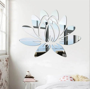 3D Lotus Wall Sticker Delicate GW005