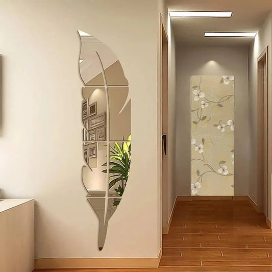 3D Acrylic Mirror Wall  Set Home Décor  |GW006