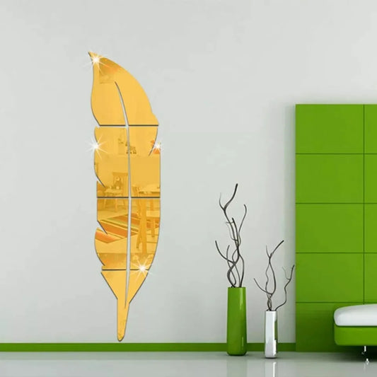 3D Acrylic Mirror Wall  Set Home Décor  |GW006