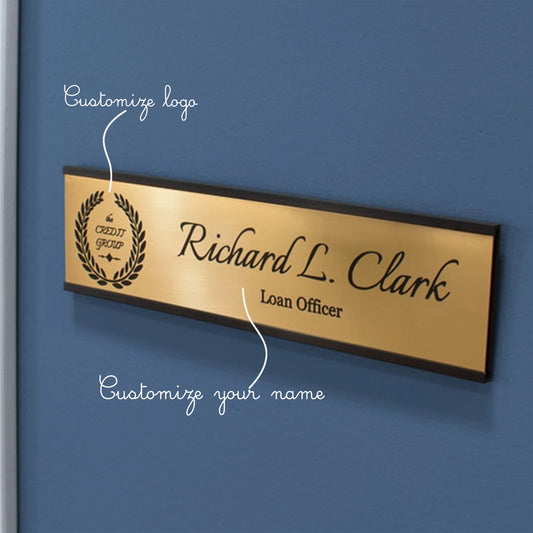 Acrylic Sliding Office Name Plate | GD003