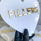 Set of 3 Heart & Candy Signs Beauty Room Décor |GW011 - GloriousGifts.Pk | Pakistan's 1 Office & Home Decoration Brand