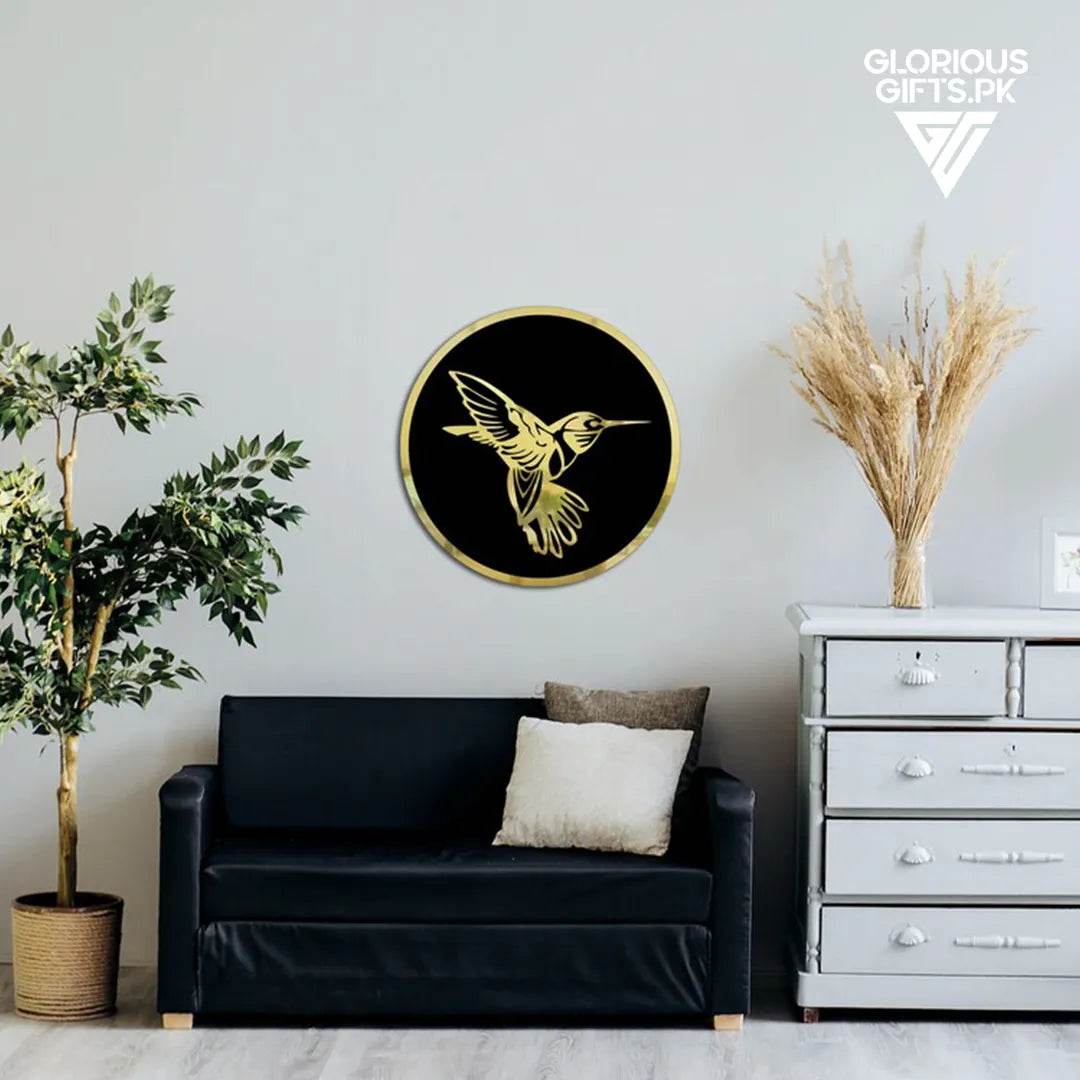 Kingfisher Acrylic Mirror Art Stylish Home Décor | GW012 - GloriousGifts.Pk | Pakistan's 1 Office & Home Decoration Brand