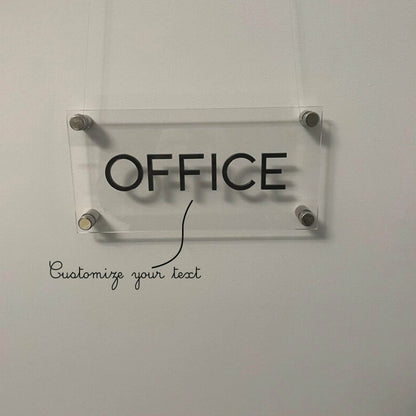 Custom 3D Acrylic Door Name Plate | GD004 - GloriousGifts.Pk | Pakistan's 1 Office & Home Decoration Brand